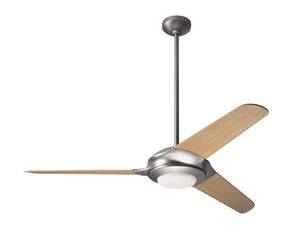 Modern Fan Co - FLO-MN-52-BB-372-002 - 52"Ceiling Fan - Flow - Matte Nickel