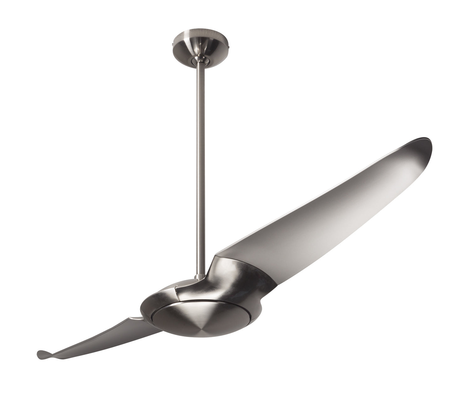 Modern Fan Co - IC2-BN-56-NK-NL-RC - 56"Ceiling Fan - IC/Air2 DC - Bright Nickel
