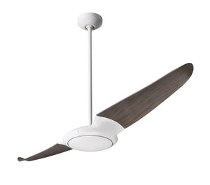 Modern Fan Co - IC2-GW-56-GY-NL-RC - 56"Ceiling Fan - IC/Air2 DC - Gloss White