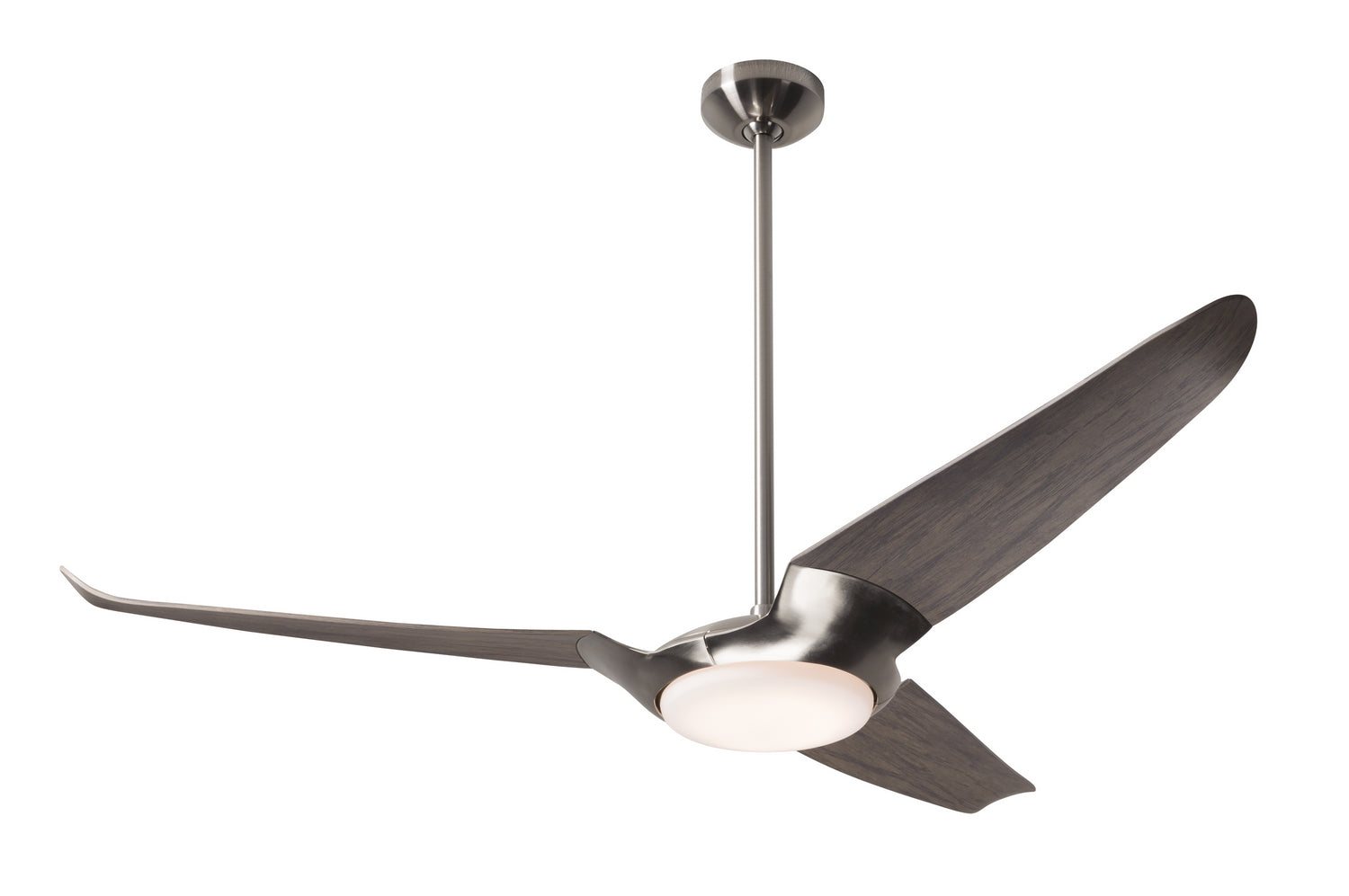 Modern Fan Co - IC3-BN-56-GY-570-CC - 56"Ceiling Fan - IC/Air3 DC - Bright Nickel