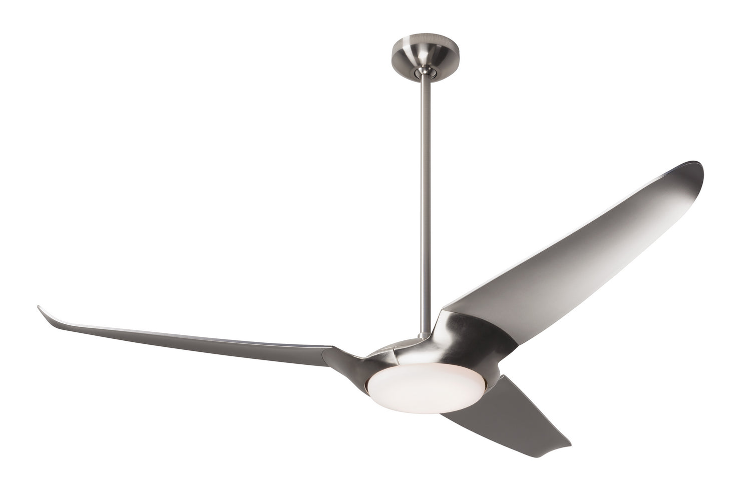 Modern Fan Co - IC3-BN-56-NK-570-RC - 56"Ceiling Fan - IC/Air3 DC - Bright Nickel