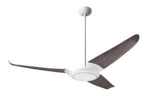 Modern Fan Co - IC3-GW-56-GY-NL-CC - 56"Ceiling Fan - IC/Air3 DC - Gloss White