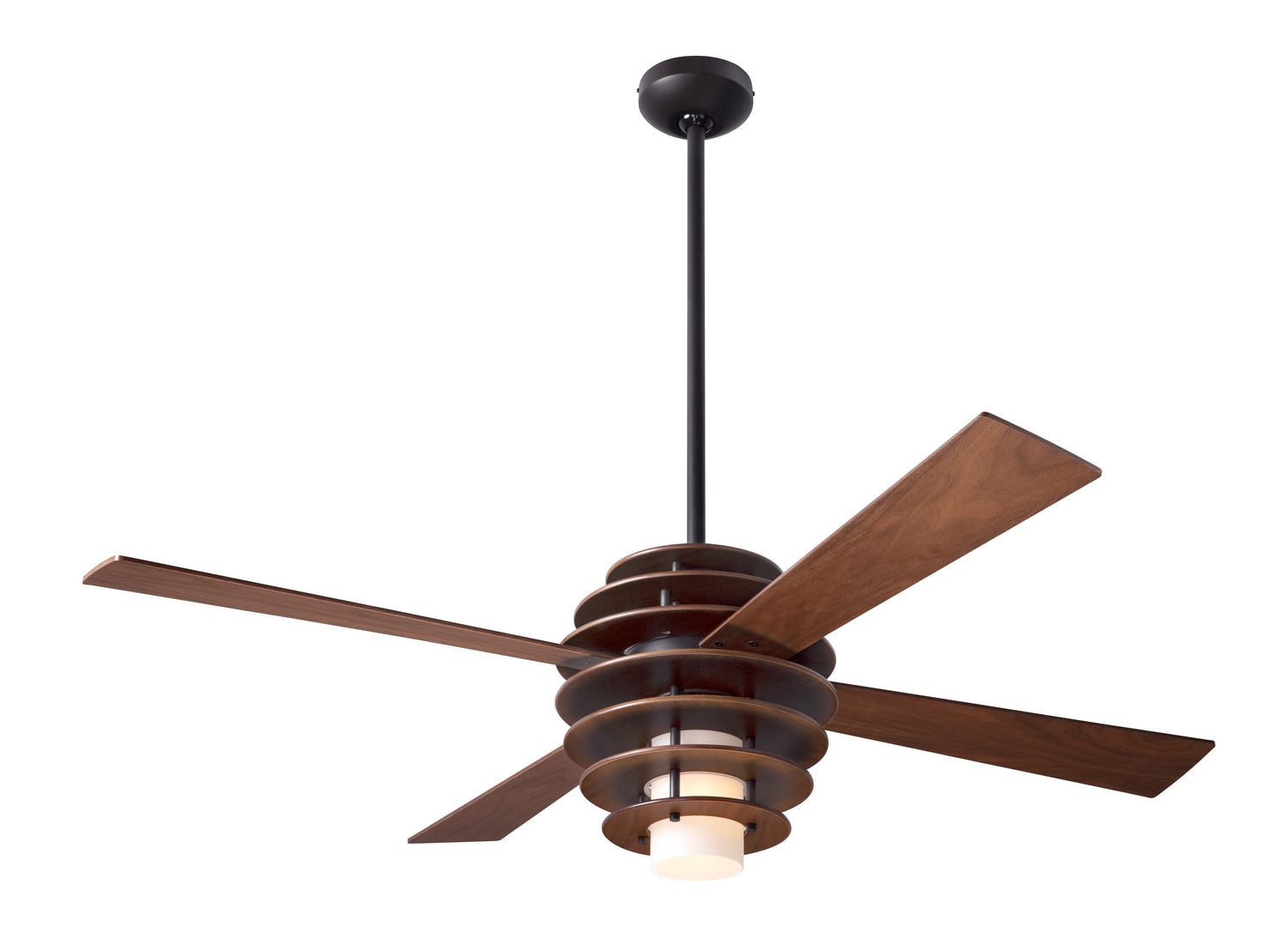 Modern Fan Co - SLA-MG-52-MG-LED-002 - 52"Ceiling Fan - Stella - Mahogany/Dark Bronze