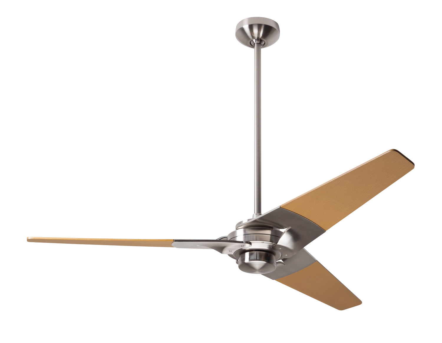 Modern Fan Co - TOR-BN-52-MP-NL-001 - 52"Ceiling Fan - Torsion - Bright Nickel