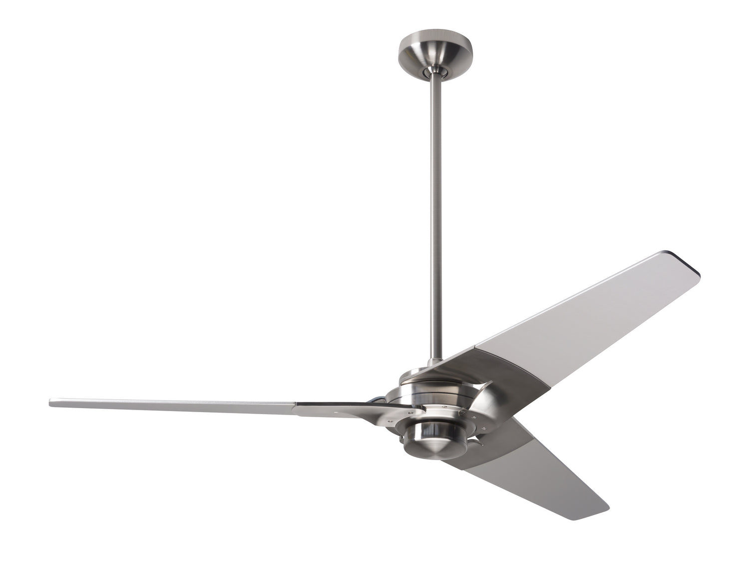 Modern Fan Co - TOR-BN-52-NK-NL-001 - 52"Ceiling Fan - Torsion - Bright Nickel