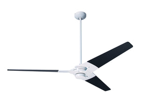 Modern Fan Co - TOR-GW-52-BK-NL-002 - 52"Ceiling Fan - Torsion - Gloss White