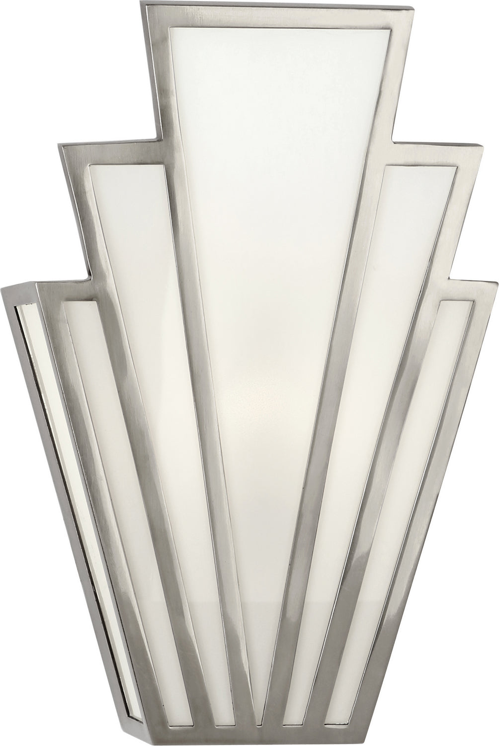 Robert Abbey - S228 - One Light Wall Sconce - Empire - Antique Silver