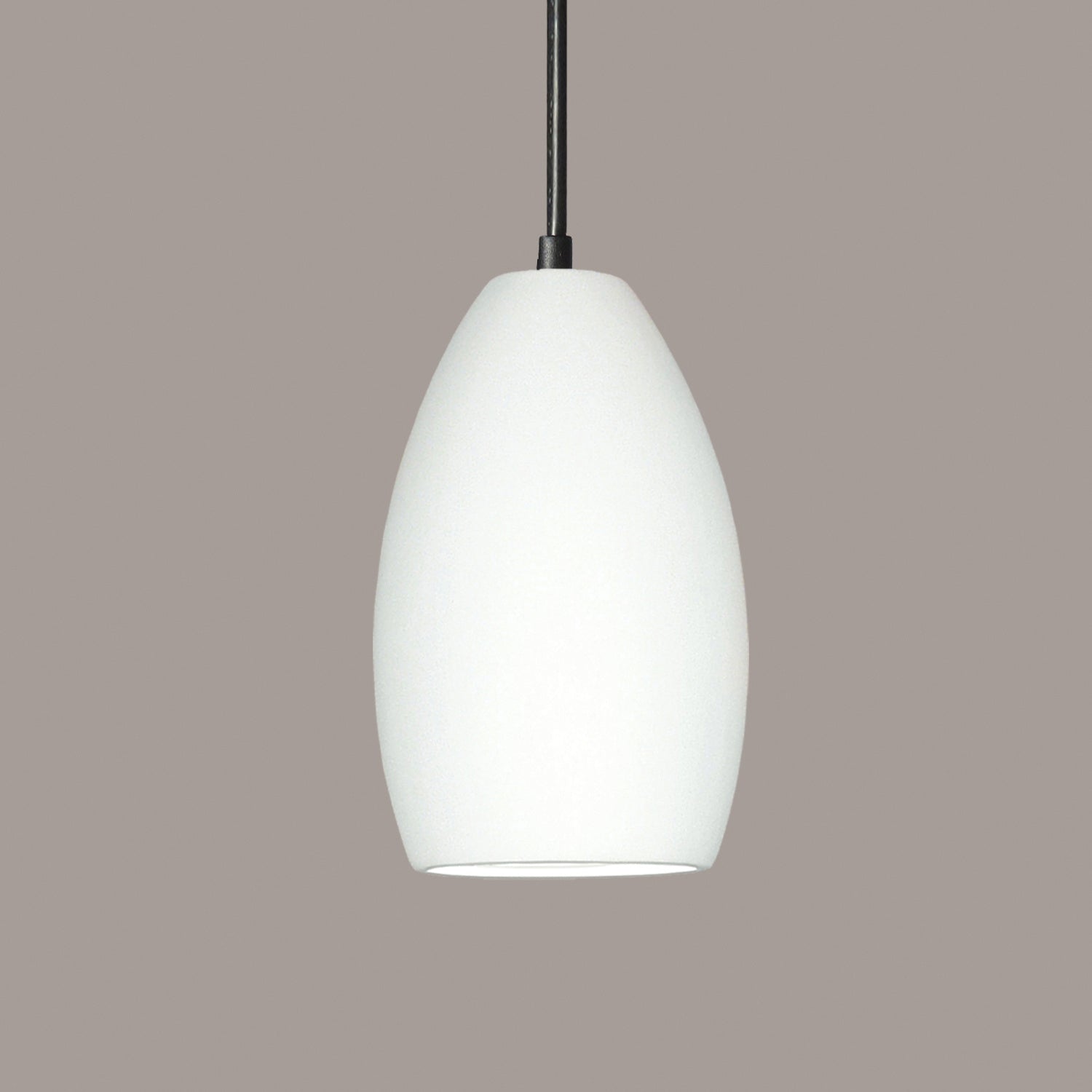 A-19 - P1501-BCC - One Light Pendant - Islands of Light - Bisque