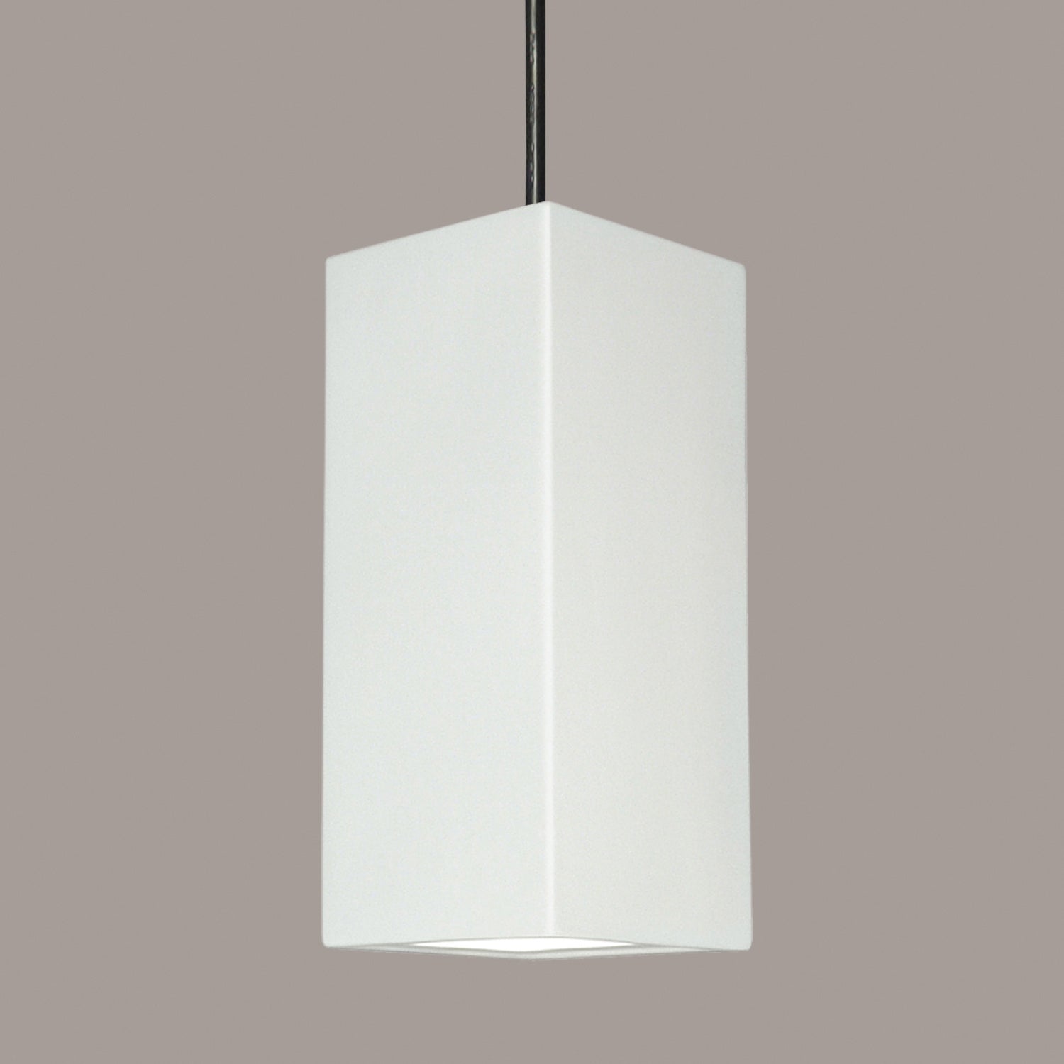 A-19 - P1802-BCC - One Light Pendant - Islands of Light - Bisque