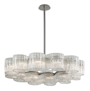 Corbett Lighting - 240-412-WSL - 12 Light Chandelier - Circo - Warm Silver Leaf