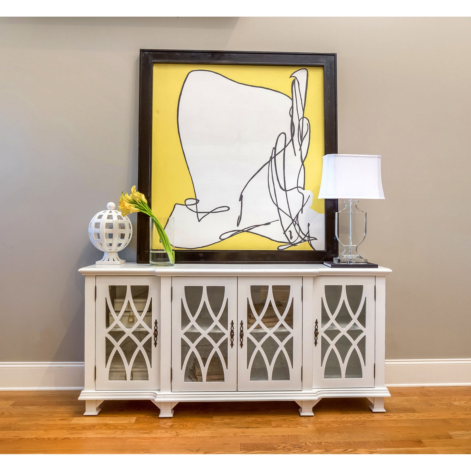 ELK Home - 13244 - Credenza - Anastasia - Antique White