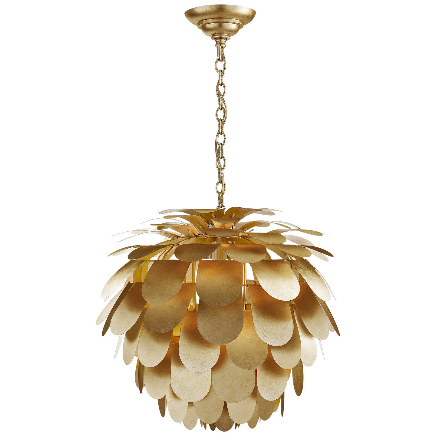 Visual Comfort Signature - CHC 5157G - One Light Chandelier - Cynara - Gild