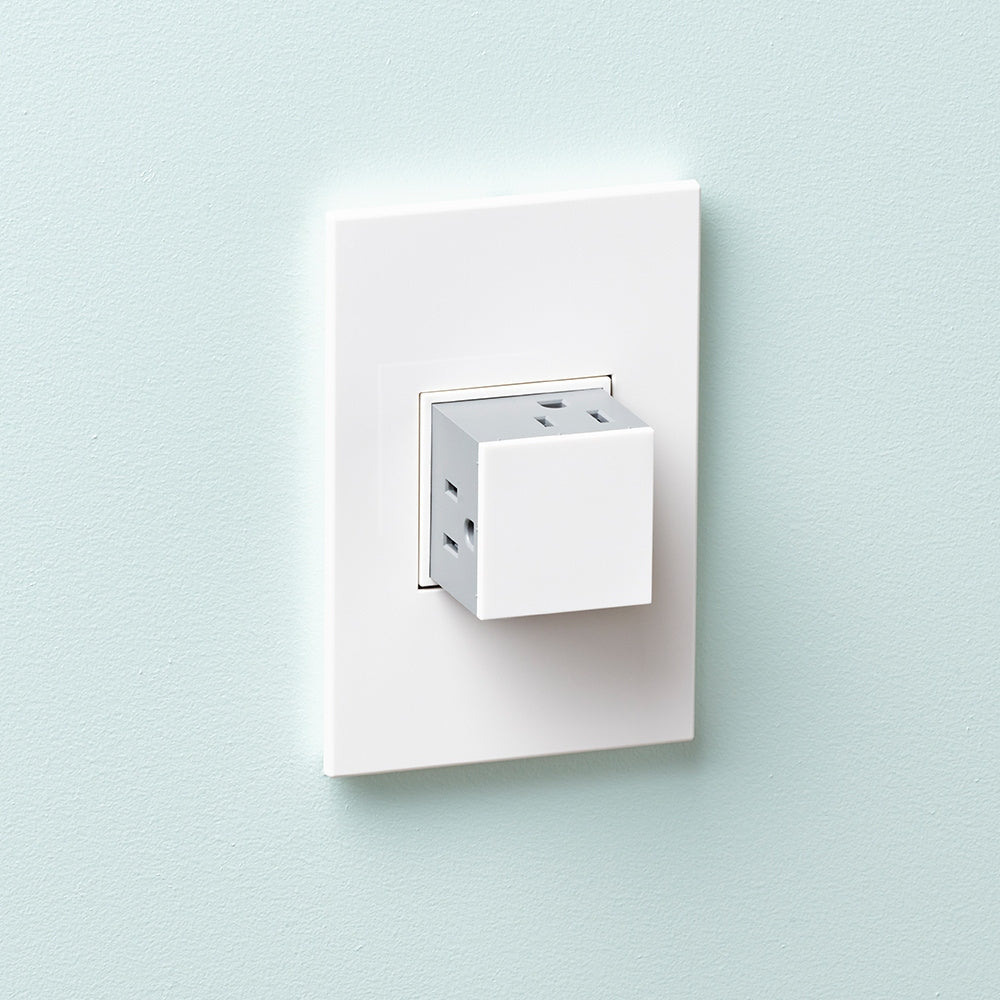 Legrand - AWP2GWHW10 - Two-Gang Screwless Wall Plate with Microban - adorne - Gloss White on White