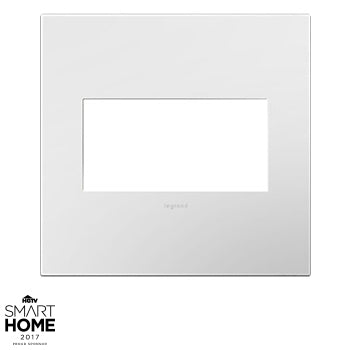 Legrand - AWP2GWHW10 - Gang Wall Plate - Adorne - White