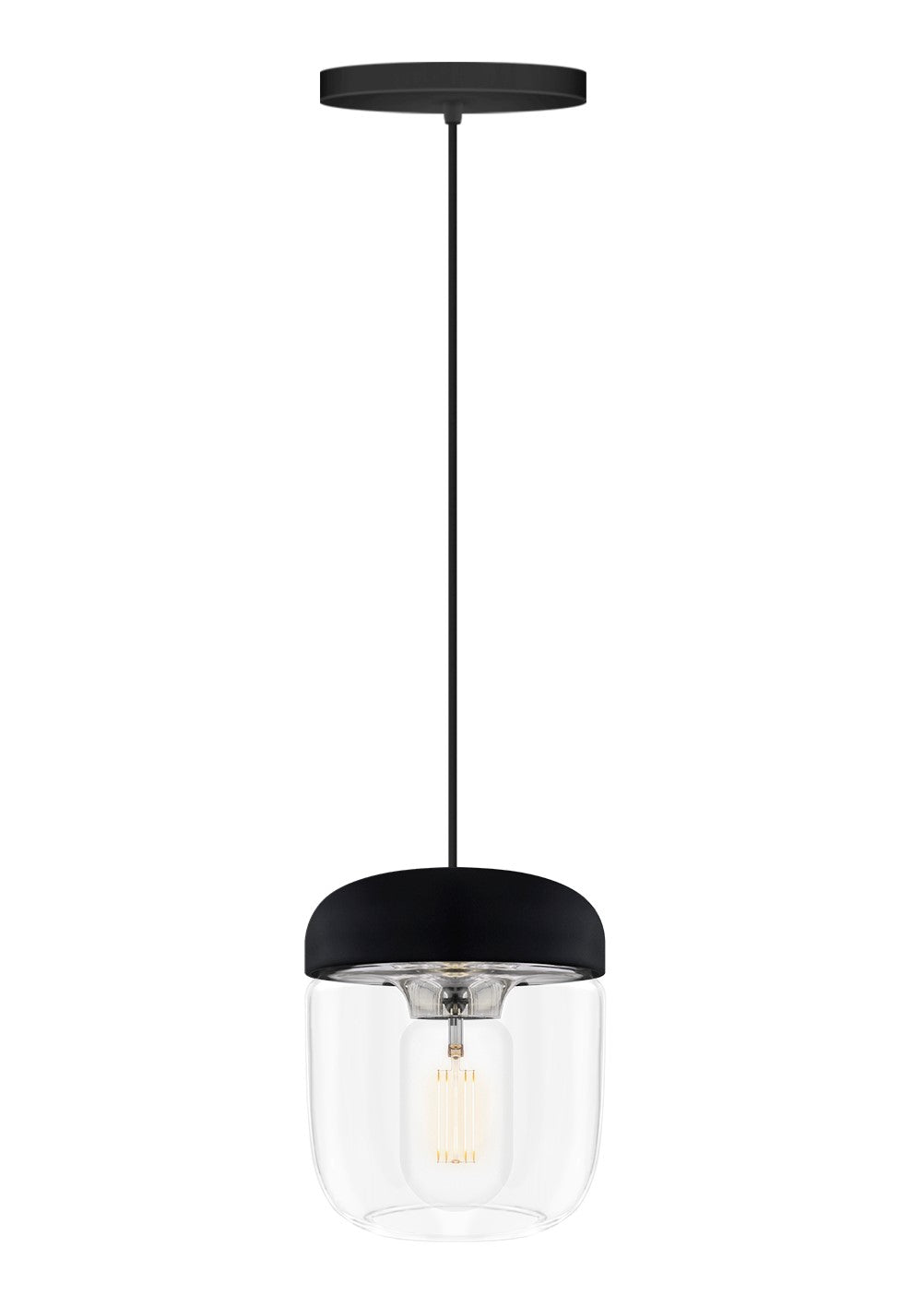 Umage - 2081_4008_4040 - LED Pendant - Acorn - Polished Steel