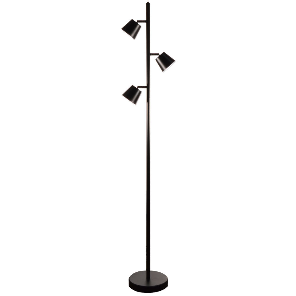 Dainolite Ltd - 625LEDF-BK - LED Floor Lamp - Modern - Black