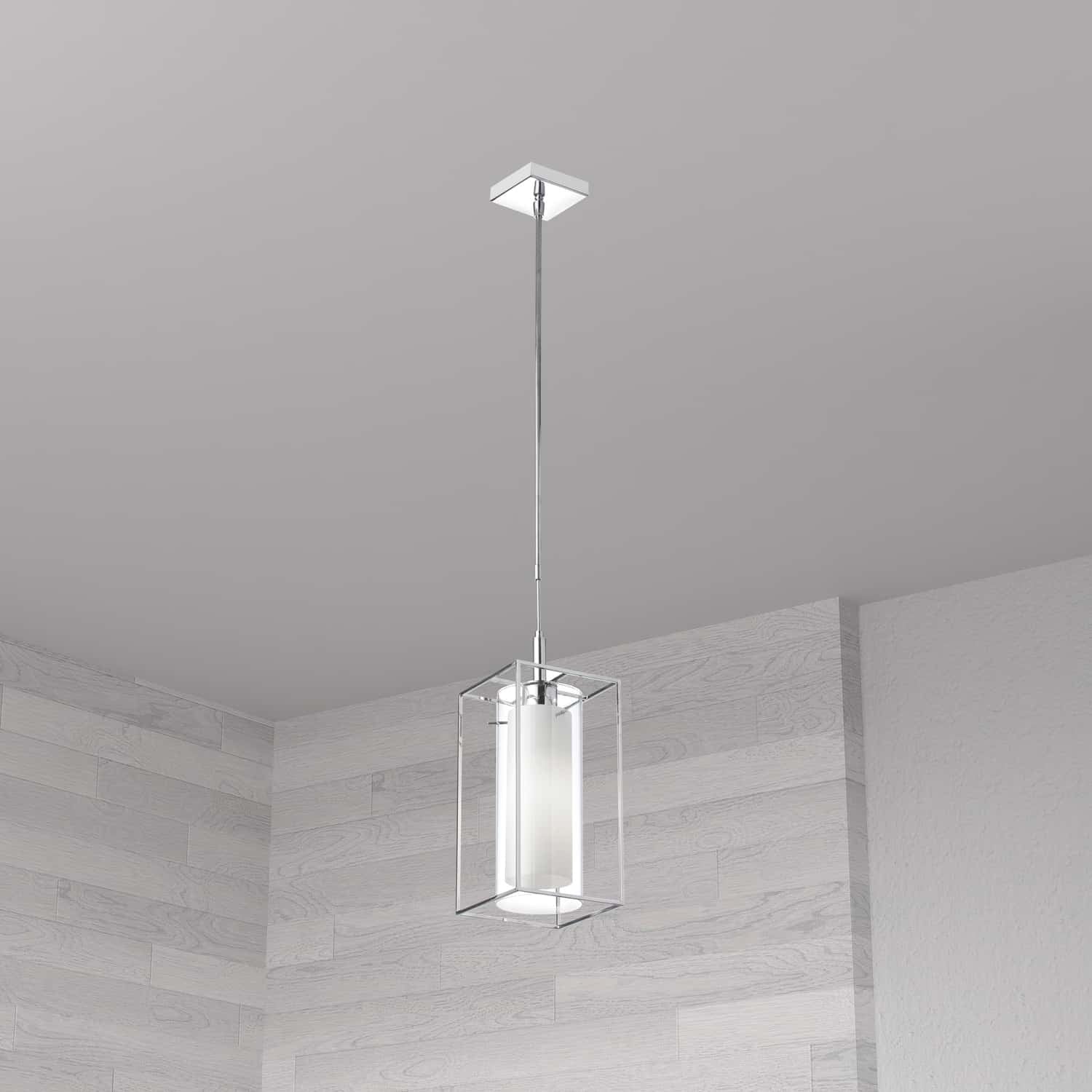 Dainolite Ltd - CBE-61P-PC - One Light Pendant - Cubo - Polished Chrome