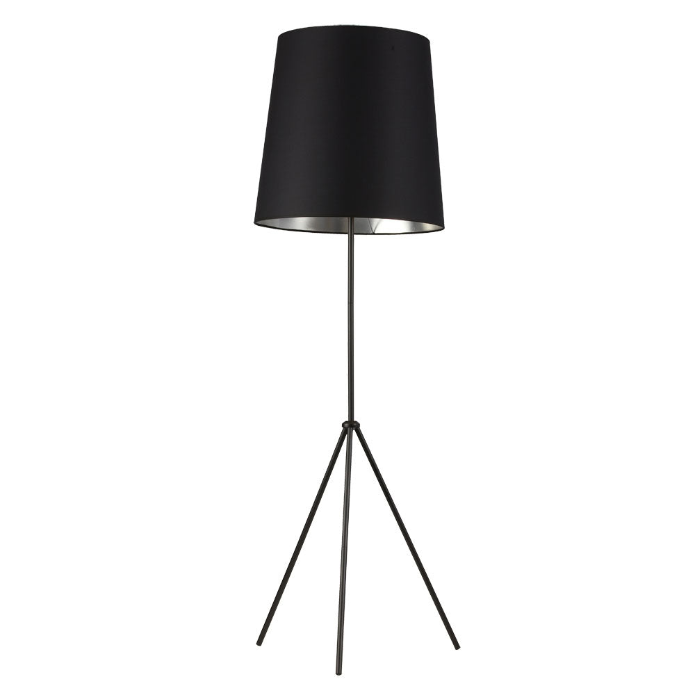 Dainolite Ltd - OD3-F-697-MB - One Light Floor Lamp - Tripod - Black