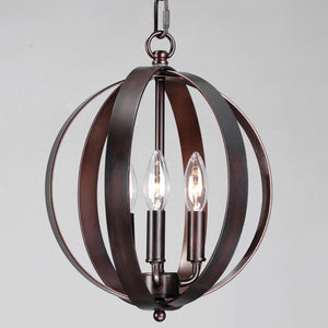 Maxim - 10030OI - Three Light Chandelier - Provident - Oil Rubbed Bronze