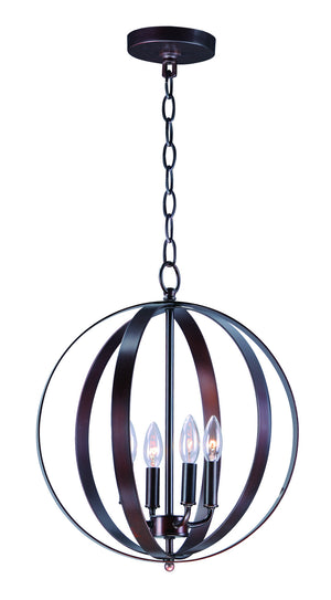 Maxim - 10031OI - Four Light Chandelier - Provident - Oil Rubbed Bronze