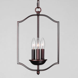 Maxim - 10035OI - Three Light Chandelier - Provident - Oil Rubbed Bronze