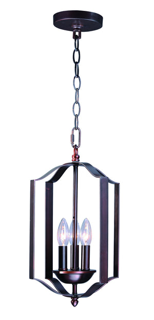 Maxim - 10035OI - Three Light Chandelier - Provident - Oil Rubbed Bronze