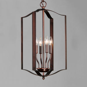 Maxim - 10036OI - Four Light Chandelier - Provident - Oil Rubbed Bronze