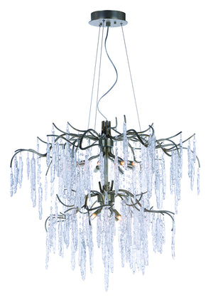 Maxim - 26288ICSG - 12 Light Chandelier - Willow - Silver Gold