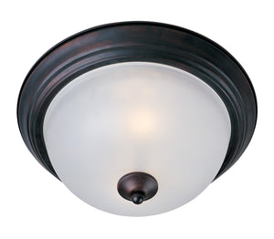 Maxim - 5849FTOI - Two Light Flush Mount - Essentials - 584x - Oil Rubbed Bronze