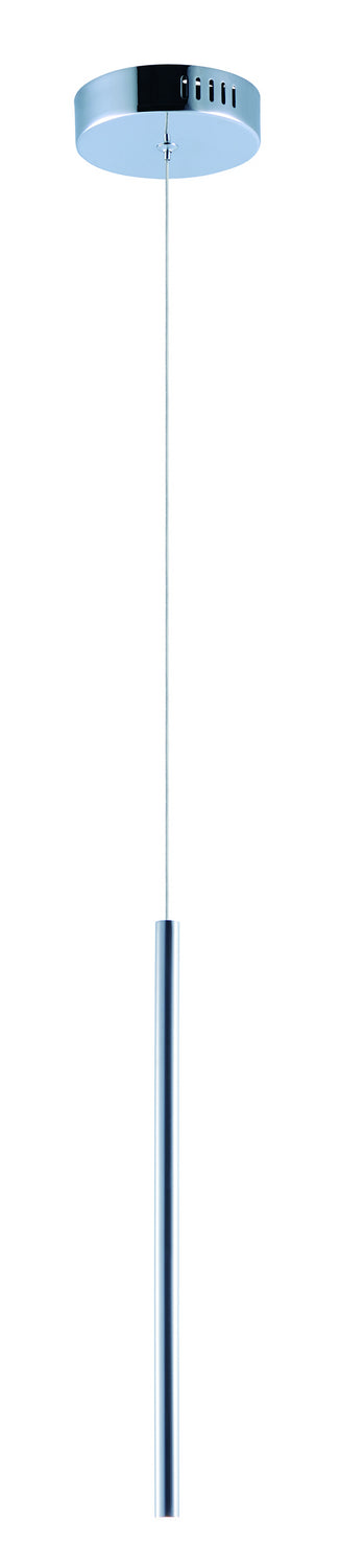 ET2 - E10002-PC - LED Mini Pendant - Flute - Polished Chrome