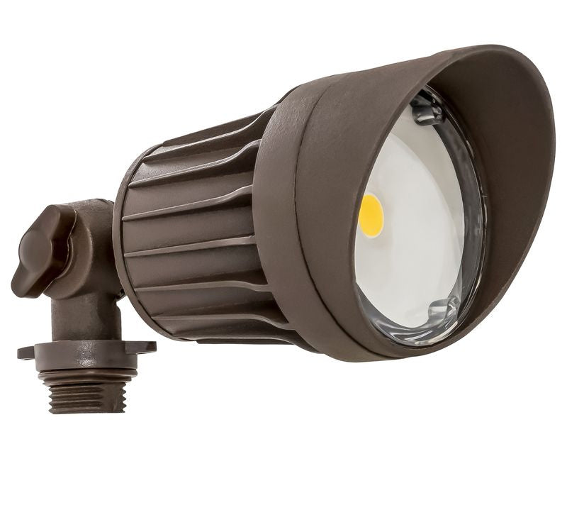 Westgate - FLS-10W-30K-BR - LED Flood Head - Dark Bronze