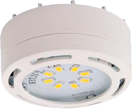 Westgate - LED-PL1WHT - LED Puck Light - Plastic White