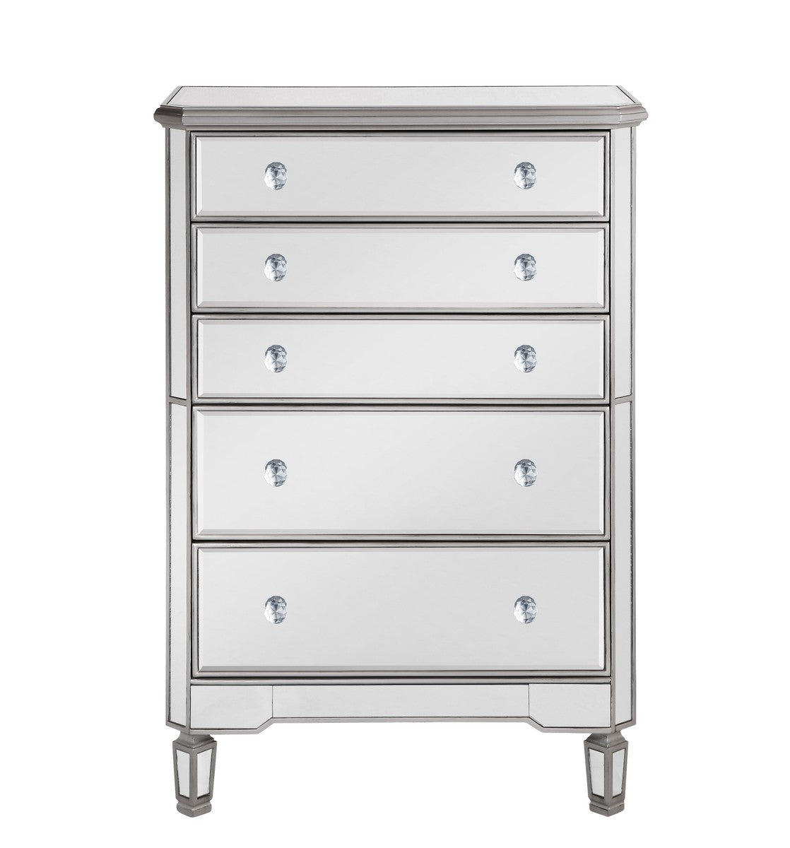 Elegant Lighting - MF6-1026S - Cabinet - Contempo - Hand rubbed Antique Silver