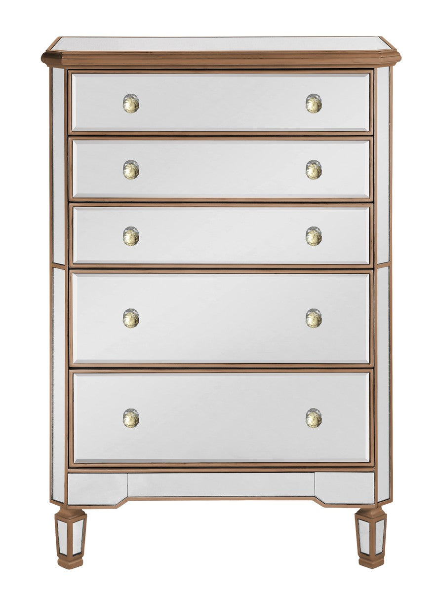 Elegant Lighting - MF6-1126G - Cabinet - Contempo - Hand rubbed antique gold