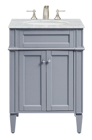 Elegant Lighting - VF-1027 - Single Bathroom Vanity Set - Park Ave - Grey