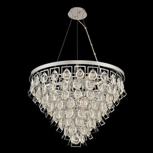 Allegri - 031951-010-FR001 - Nine Light Pendant - Carmella - Chrome