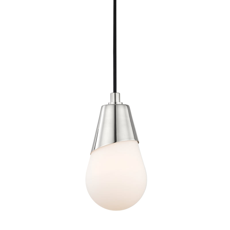 Mitzi - H101701-PN - One Light Pendant - Cora - Polished Nickel