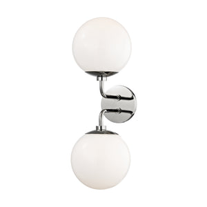 Mitzi - H105102-PN - Two Light Wall Sconce - Stella - Polished Nickel