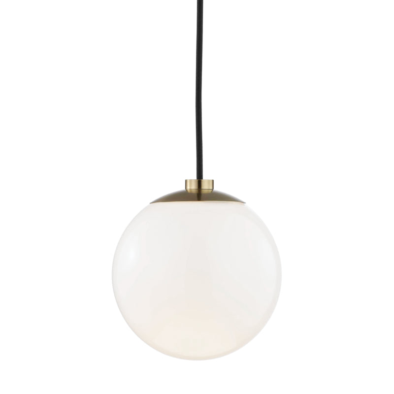 Mitzi - H105701-AGB - One Light Pendant - Stella - Aged Brass