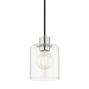 Mitzi - H108701-PN - One Light Pendant - Neko - Polished Nickel