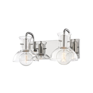 Mitzi - H111302-PN - Two Light Bath and Vanity - Riley - Polished Nickel