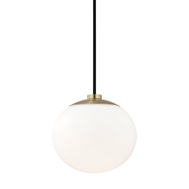 Mitzi - H134701-AGB - One Light Pendant - Estee - Aged Brass