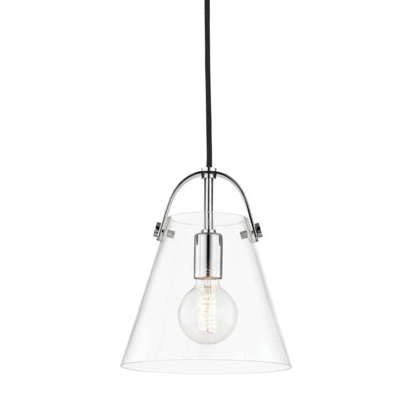 Mitzi - H162701S-PN - One Light Pendant - Karin - Polished Nickel