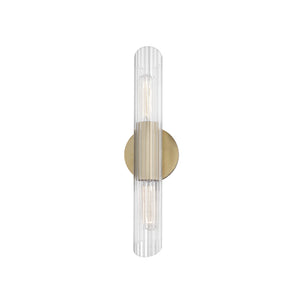 Mitzi - H177102S-AGB - Two Light Wall Sconce - Cecily - Aged Brass