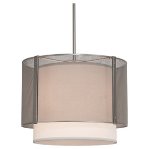 Hammerton Studio - CHB0019-18-BS-SH-001-E2 - Pendant - Uptown Mesh - Beige Silver