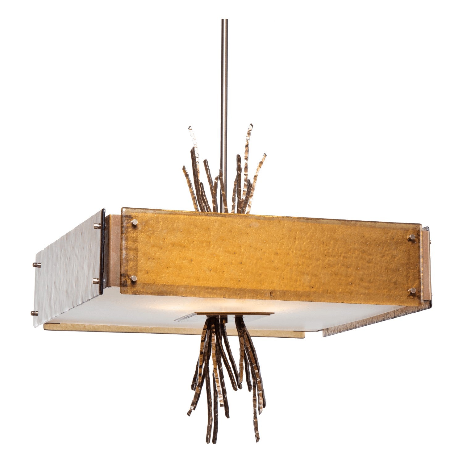 Hammerton Studio - CHB0032-0D-RB-BG-001-E2 - Four Light Chandelier - Ironwood - Oil Rubbed Bronze