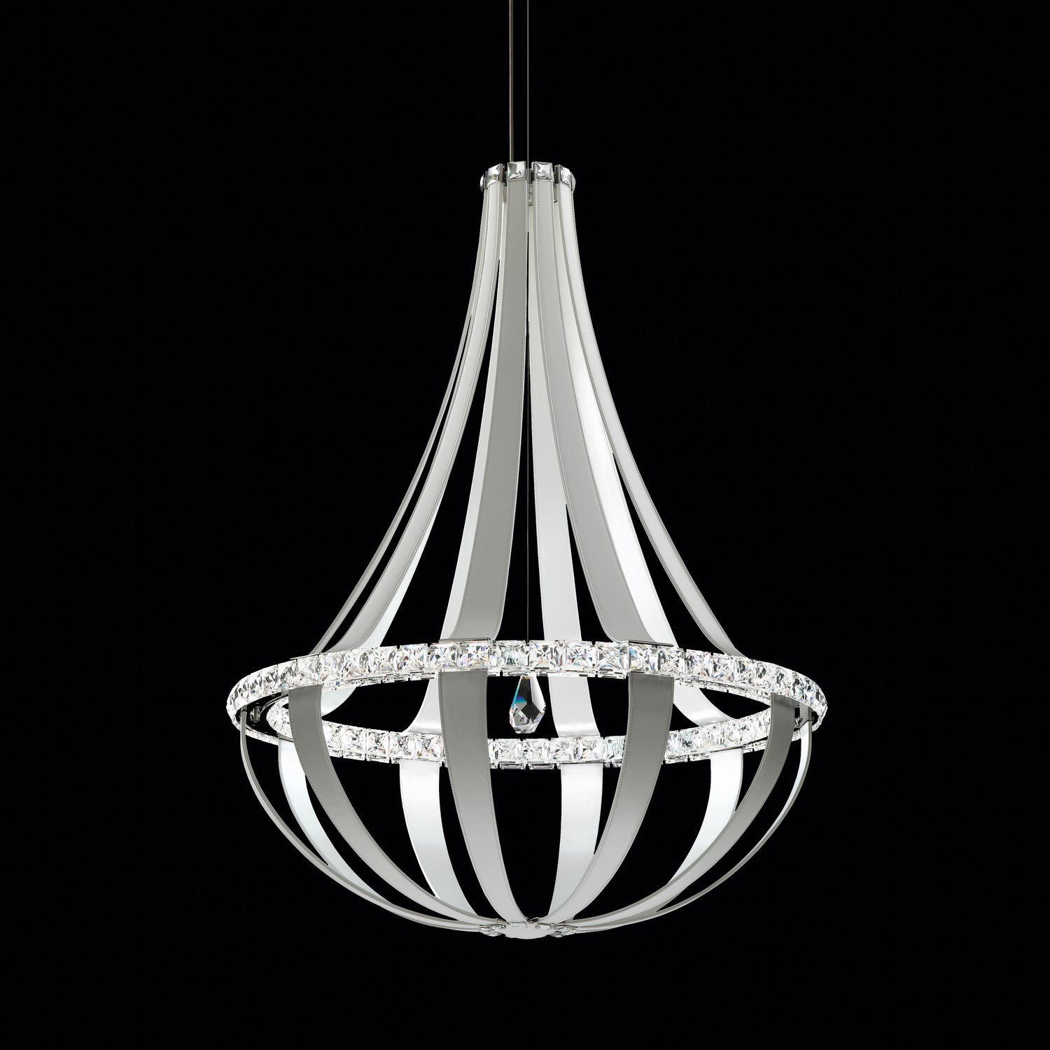 Schonbek - SCE130DN-LW1S - LED Pendant - Crystal Empire LED - White Pass