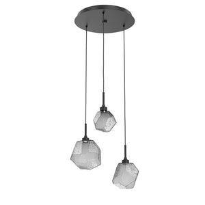 Hammerton Studio - CHB0039-03-MB-S-C01-L1 - LED Pendant - Gem - Matte Black