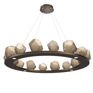 Hammerton Studio - CHB0039-0D-FB-B-CA1-L1 - LED Chandelier - Gem - Flat Bronze