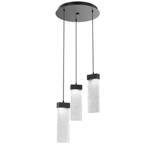 Hammerton Studio - CHB0042-03-MB-CR-C01-L1 - LED Pendant - Parallel - Matte Black